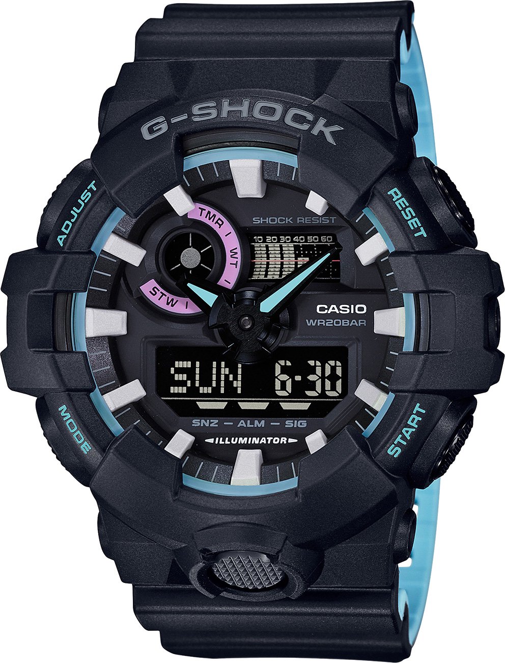 Часы Casio GA-700PC-1ADR купить,NaN
