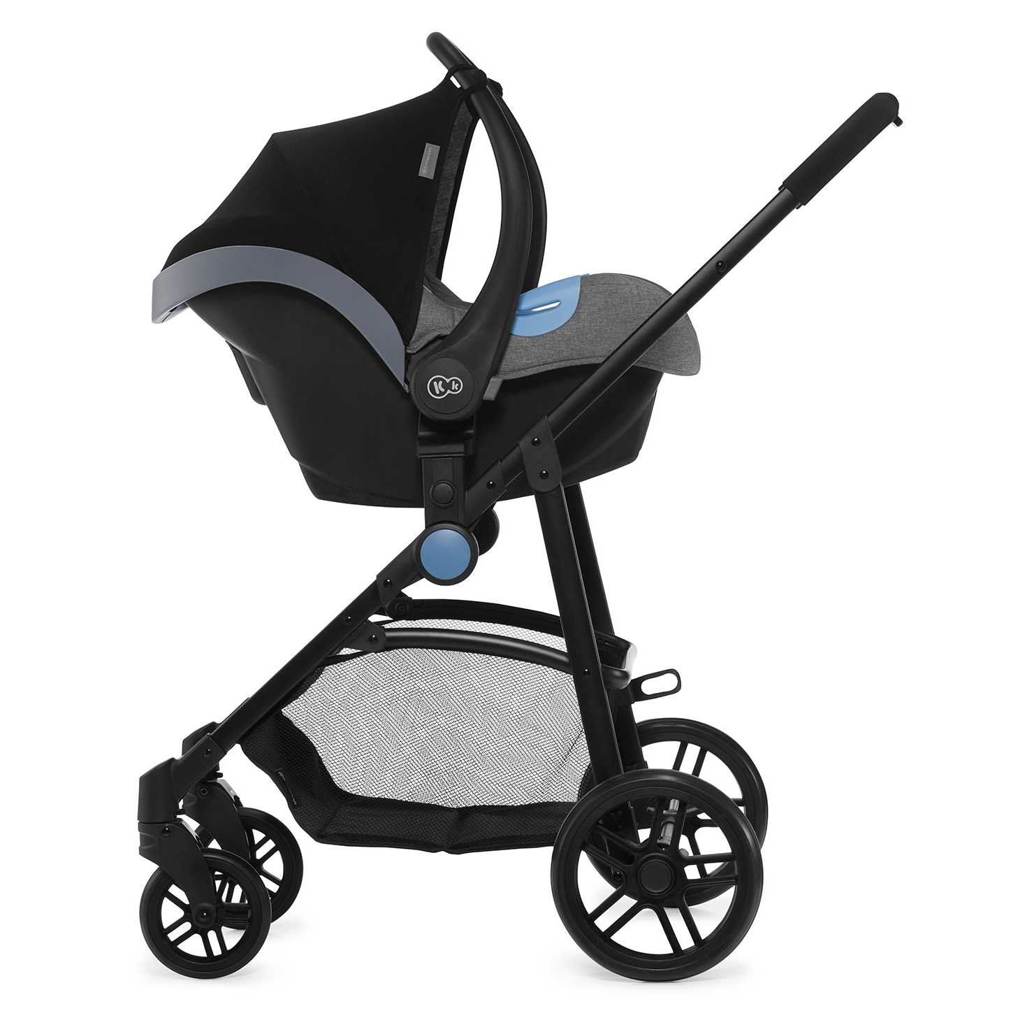 Коляска 3в1 Kinderkraft Juli Denim  купить,NaN