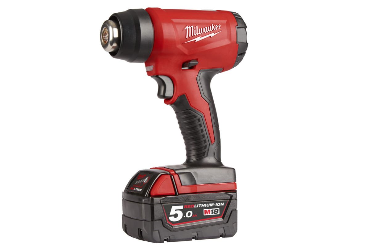 Фен технический Milwaukee M18 BHG-502C красный
