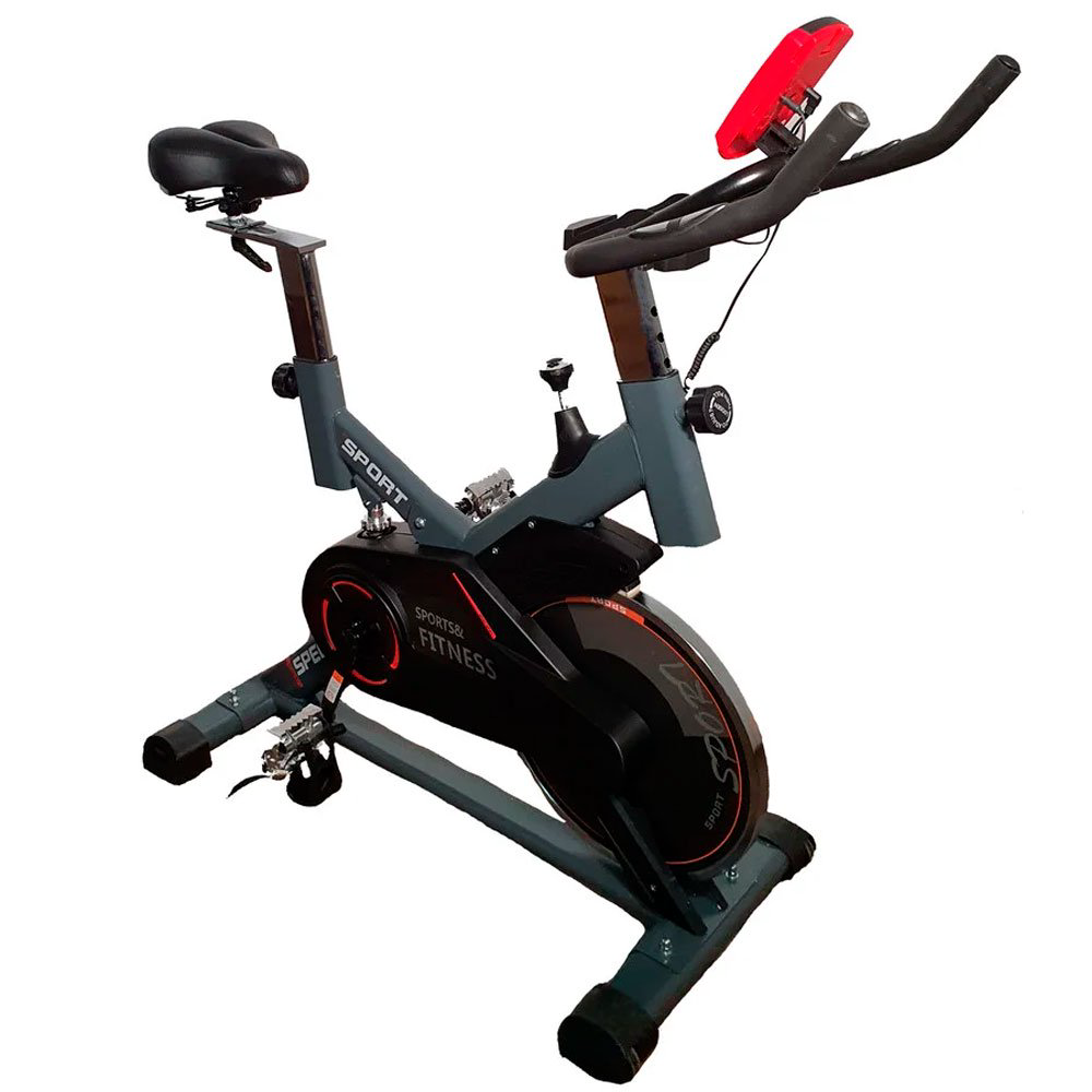 Велотренажер ArtFit Spin Bike ES-7702 черный купить,NaN
