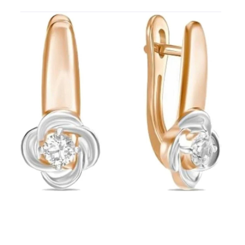 Серьги Лукас 59894 3.13гр золото купить,309554