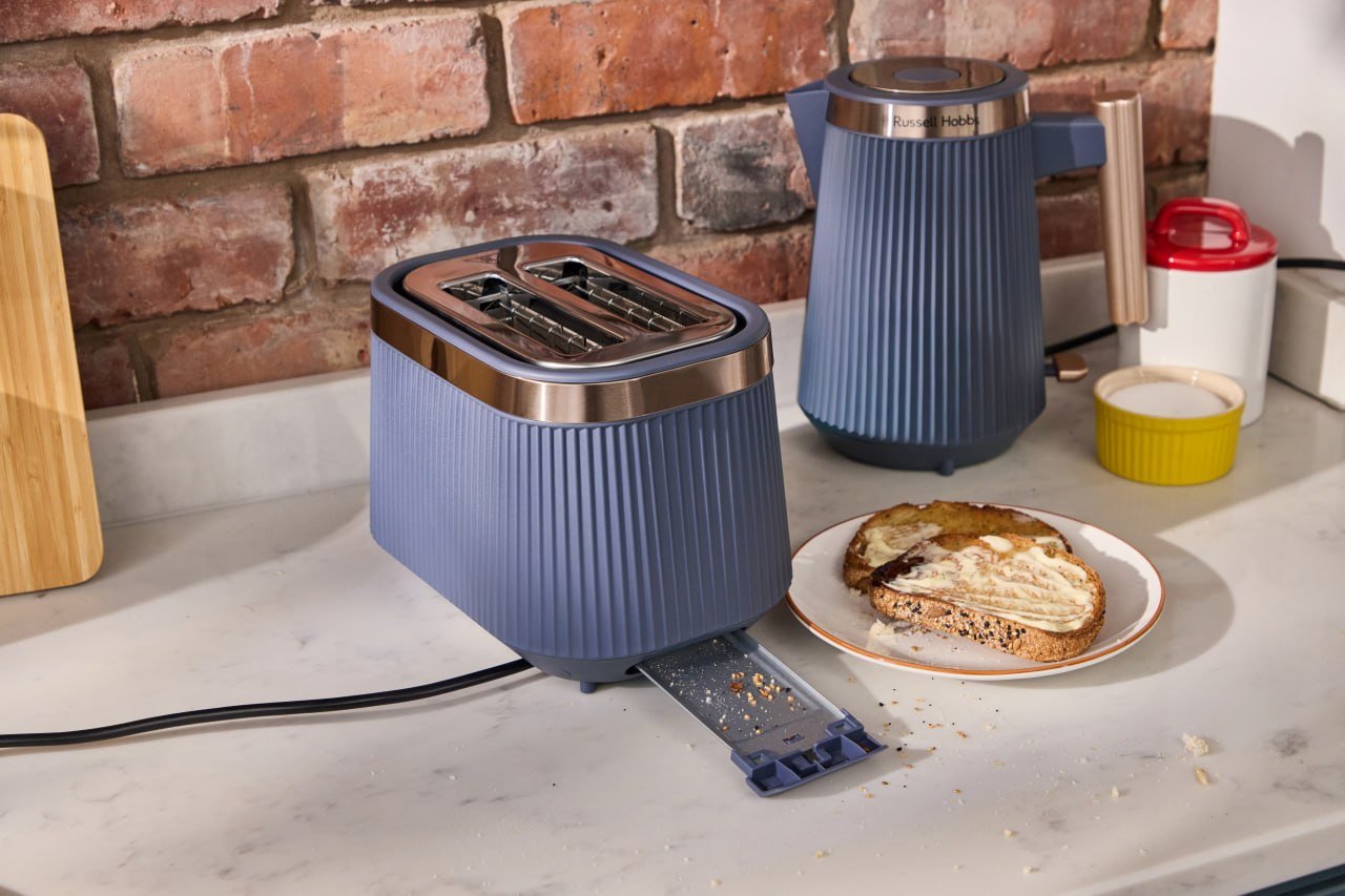 Тостер Russell Hobbs Bronte 26762-56 синий купить,NaN