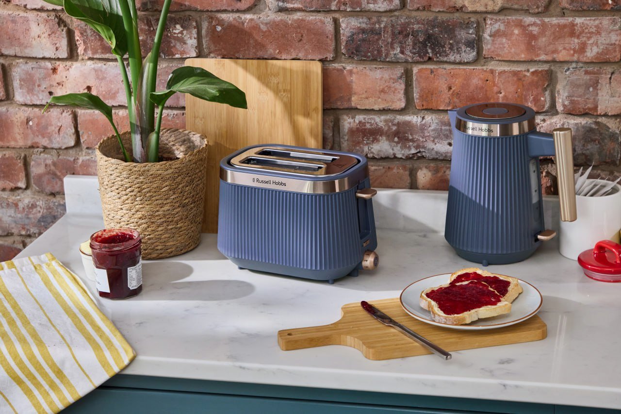 Тостер Russell Hobbs Bronte 26762-56 синий купить,NaN
