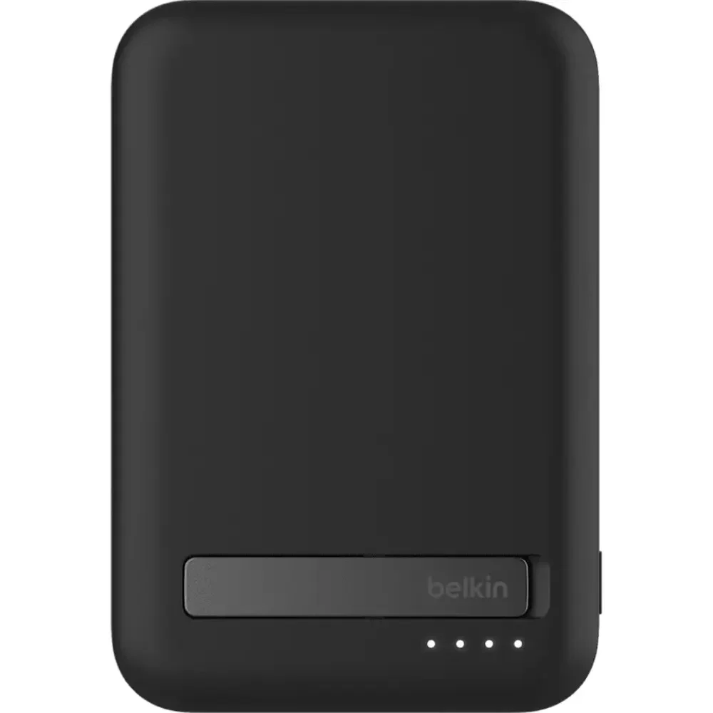  Power Bank Belkin 8k Qi2 BPD007BTBK MagSafe Compatible Powerbank with kickstand Black
