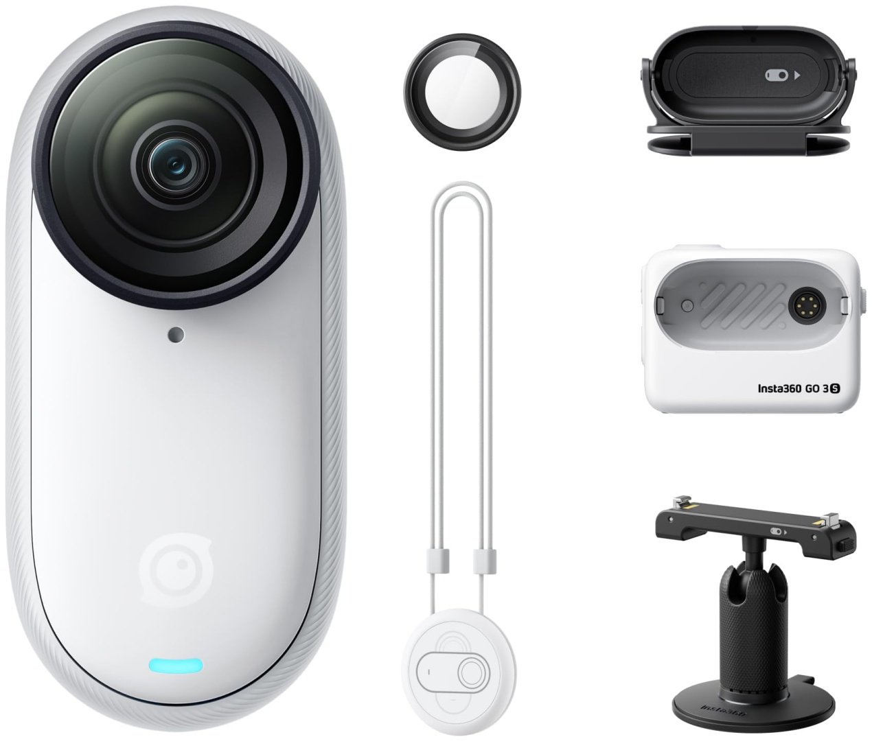 Экшн-камера Insta360 GO 3S Standard Bundle 128 Gb