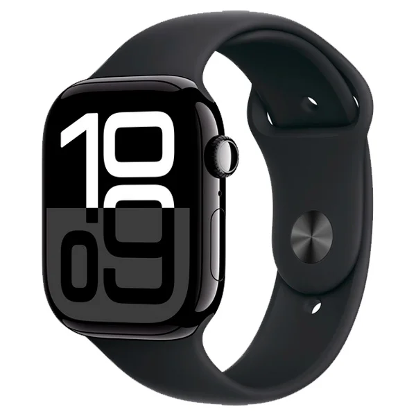 Смарт-часы Apple Watch Series 10 GPS 42mm Jet Black Aluminium Solo Loop Size 3