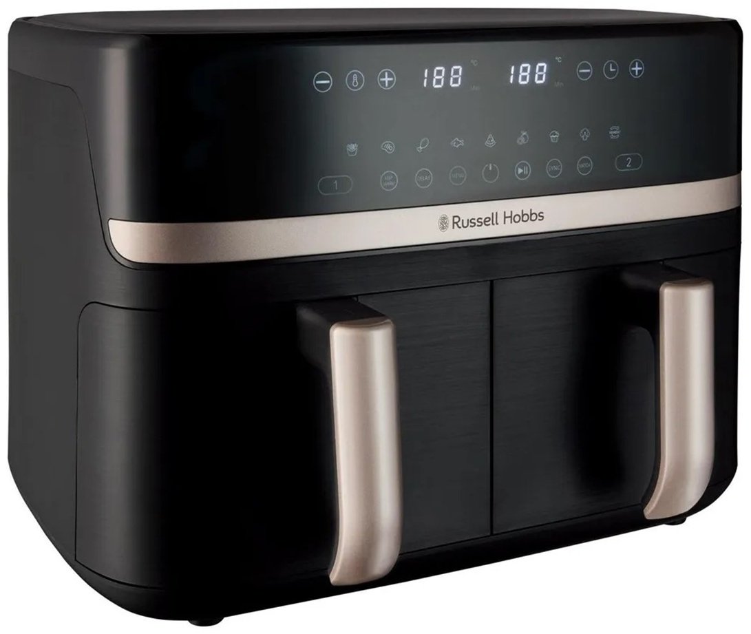 Двойной аэрогриль Russell Hobbs SatisFry 27680-56 9 л черный