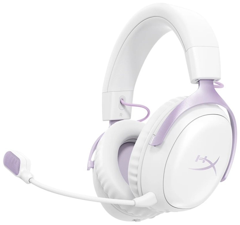 Наушники HyperX Cloud III S бело-фиолетовый купить,118033