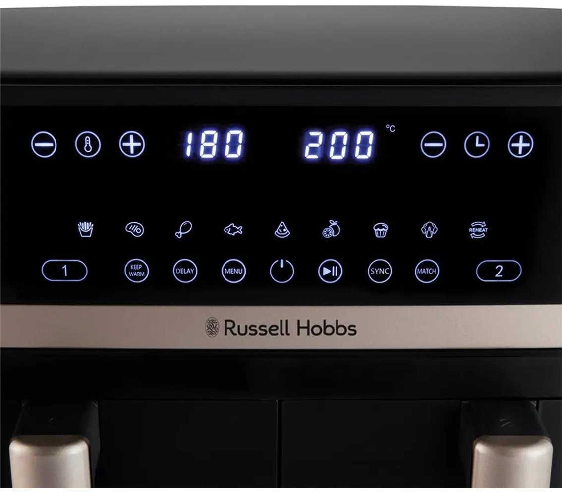 Двойной аэрогриль Russell Hobbs SatisFry 27680-56 9 л черный