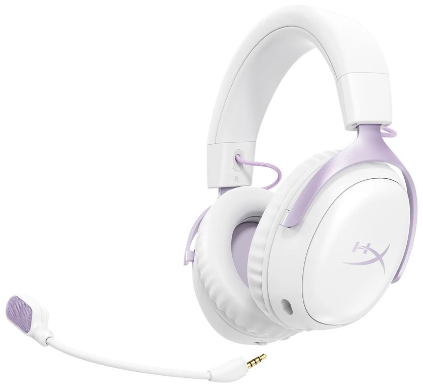 Наушники HyperX Cloud III S бело-фиолетовый купить,118033