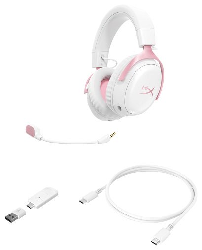 Наушники HyperX Cloud III S розовый купить,118033