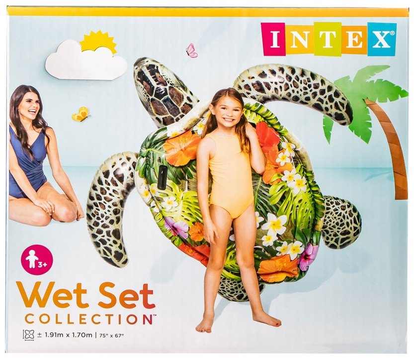 Плот для детей Intex кол-во мест: 1, мультиколор купить,NaN