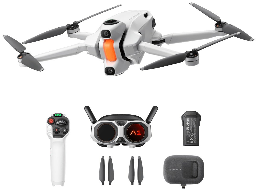 Дрон ANTIGRAVITY A1 Standard Bundle белый
