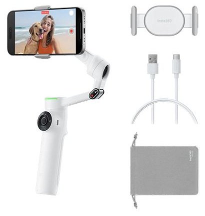 Стедикам Insta360 Flow2 Stabilizer Pro Standard Bundle белый купить,NaN