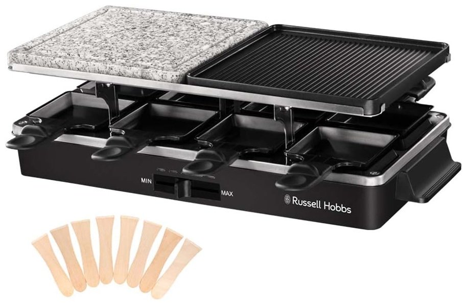 Гриль-раклетница Russell Hobbs 26280-5, черный купить,NaN