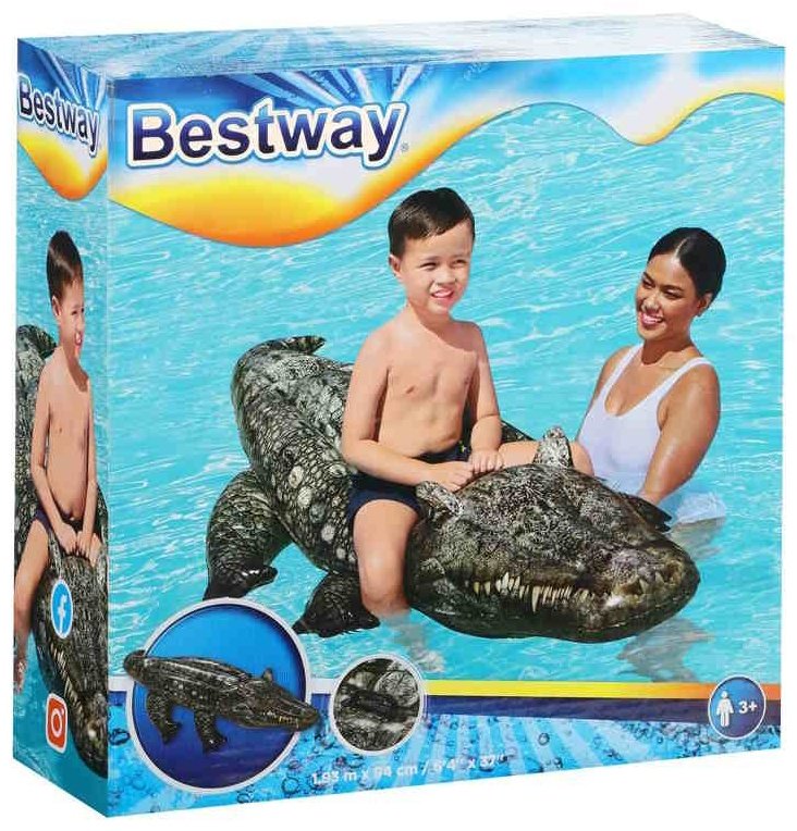 Игрушка-наездник для детей Bestway кол-во мест: 1, зеленый купить,NaN