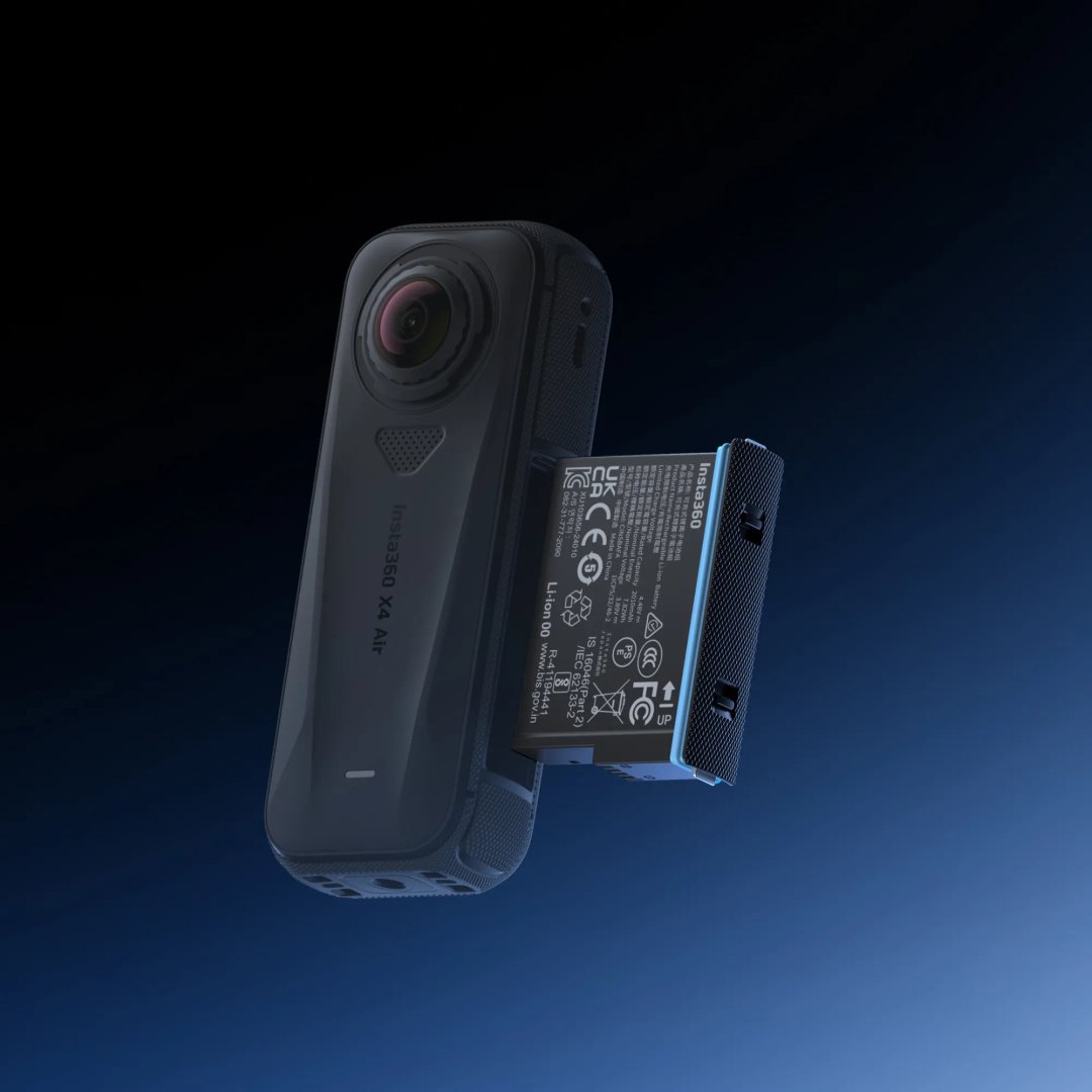 Аккумулятор Insta360 X4 Air battery черный купить,NaN