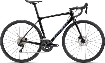 Велосипед Giant TCR Advanced 2 Disc-KOM 28 дюйм 2022 S черный купить,NaN