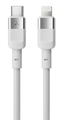 Кабель Accesstyle CL30-T100 Type-C - Lightning White