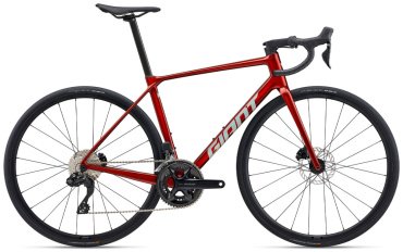 Велосипед Giant TCR Advanced 1 KOM 28 дюйм 2025 красный купить,NaN
