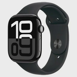 Смарт-часы Apple Watch Series 10 GPS 42mm Jet Black Aluminium Solo Loop Size 3
