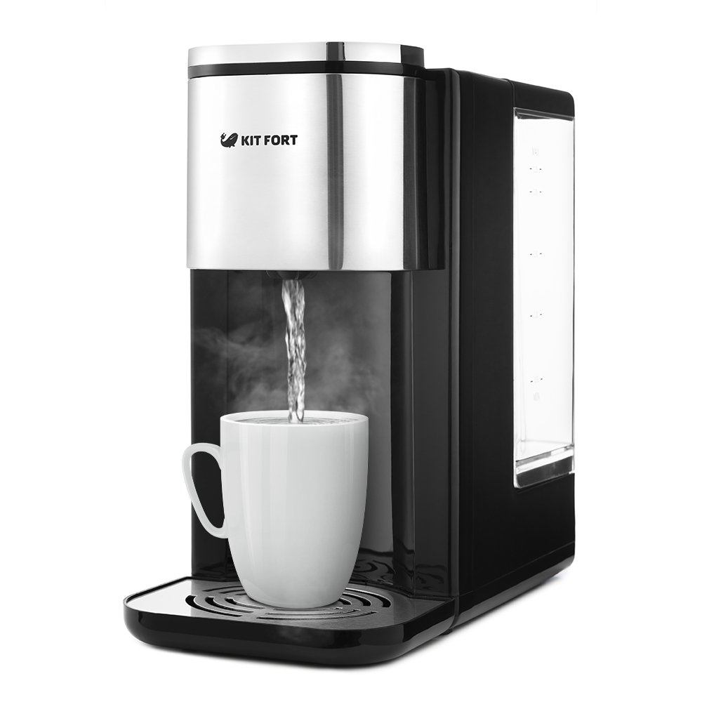 Термопот Kitfort КТ-2503 2.2л черно-серебристый