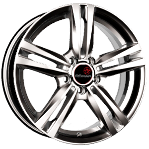 Комплект дисков Вектор B217 21701SB 5x114,3 R16x6 CB67,1 ET43 Сильвер S  купить,NaN