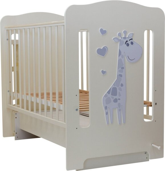Детская кроватка Лель Baby sleep-8  ПР 015 БИ 137.2 ваниль купить,NaN