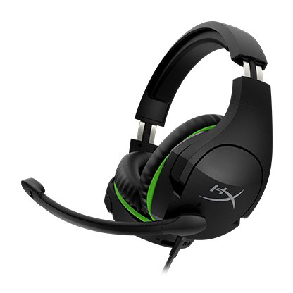 Наушники HyperX Cloud Stinger HX-HSCSX-BK/WW черно-зеленые купить,29020