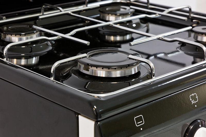 Газовая плита De Luxe DL 5040.38г щ черная купить,0