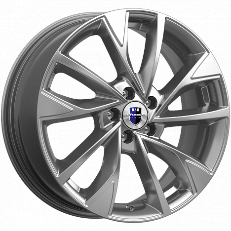 Комплект дисков K&K Роквуд КС900-22 5x114,3 R17x7 CB67,1 ET50 дарк платинум  купить,NaN
