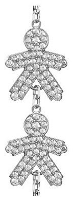 Браслет Geoma Jewelry 1889 G длина 17 см, вес 4.08 г золото, плетение якорное купить,1830000