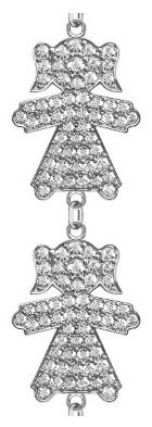 Браслет Geoma Jewelry 1818 длина 17 см, вес 3.75 г золото, плетение якорное купить,1830000