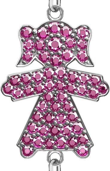 Браслет Geoma Jewelry 1620 длина 18 см, вес 2.5 г золото, плетение якорное купить,790000
