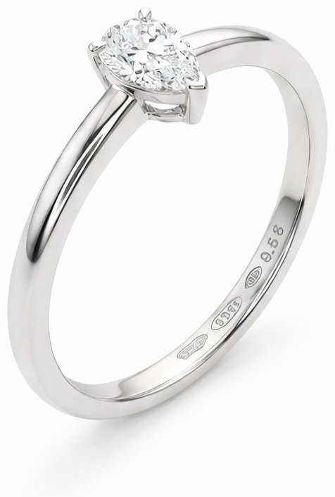 Помолвочное кольцо Damiani 81113497 размер 16.8 вес 2.15 г золото, бриллиант купить,1500000