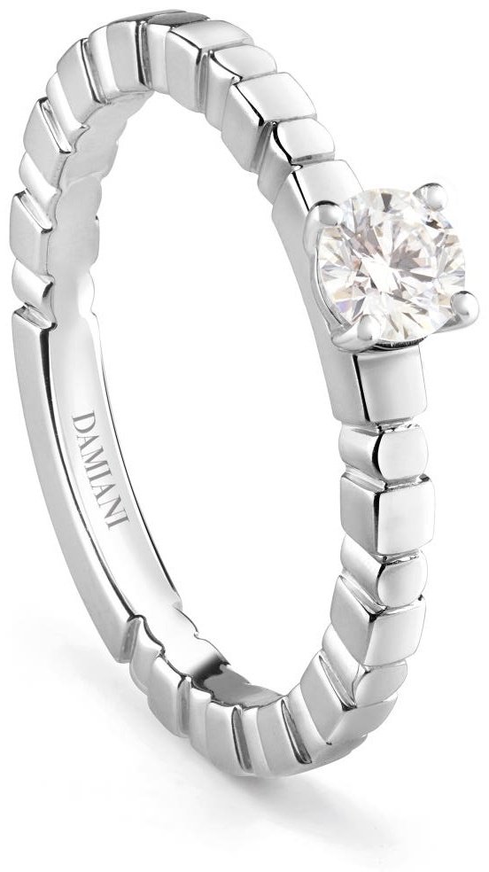 Помолвочное кольцо Damiani 20092353 размер 15.6 вес 4.4 г платина, бриллиант купить,1600000
