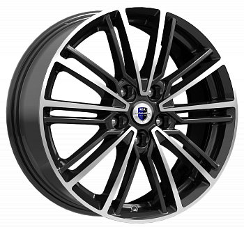 Комплект дисков K&K Эрфурт КС898-11 5х114,3 R17х7 СВ67,1 ЕТ50 алмаз черный купить,NaN
