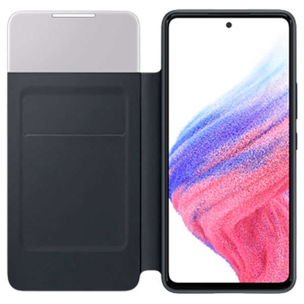 Чехол Samsung для Samsung Galaxy A53 Smart S View Wallet Cover черный купить,NaN