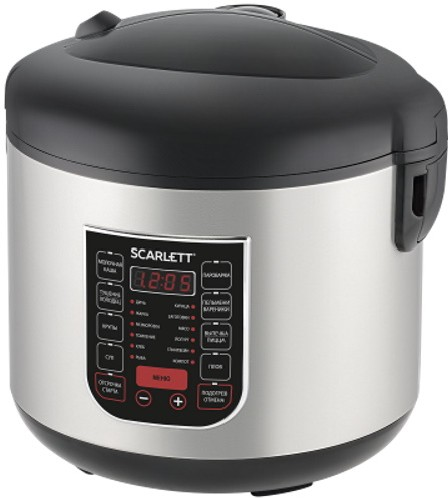 Мультиварка Scarlett SC-MC410S27 серебристая