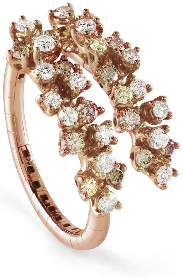 Damiani 20081593 размер регулируемый вес 4.35 г золото, бриллиант купить,NaN
