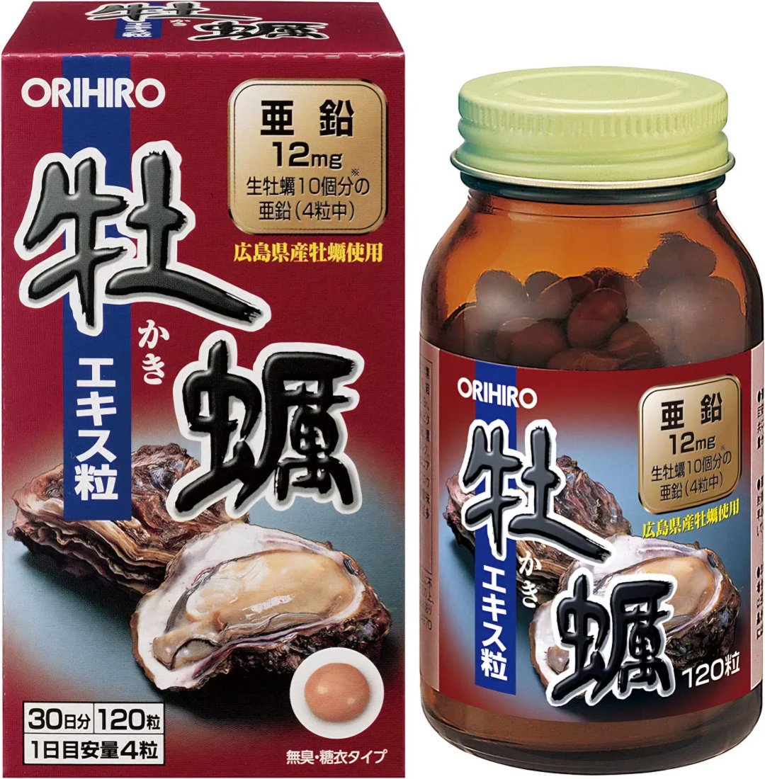 ORIHIRO Экстракт устриц драже 120 шт купить,NaN