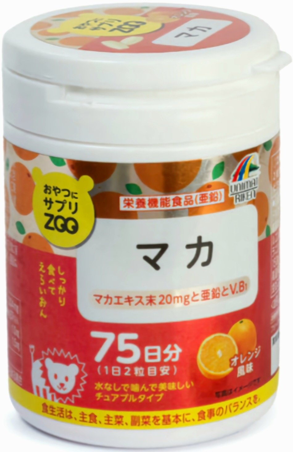 Unimat Riken ZOO экстракт Мака 20мг + Цинк таблетки 150 шт купить,NaN