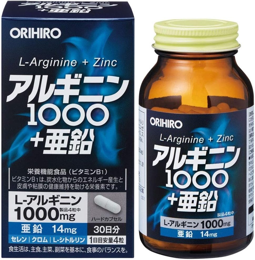 ORIHIRO L-Arginine + Zinc капсулы 120 шт - ForteMarket ORIHIRO L-Arginine + Zinc капсулы 120 шт купить,NaN
