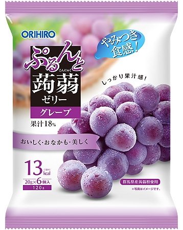 ORIHIRO Желе питьевое "Красный виноград с аминокислотами" желе 120 купить,NaN
