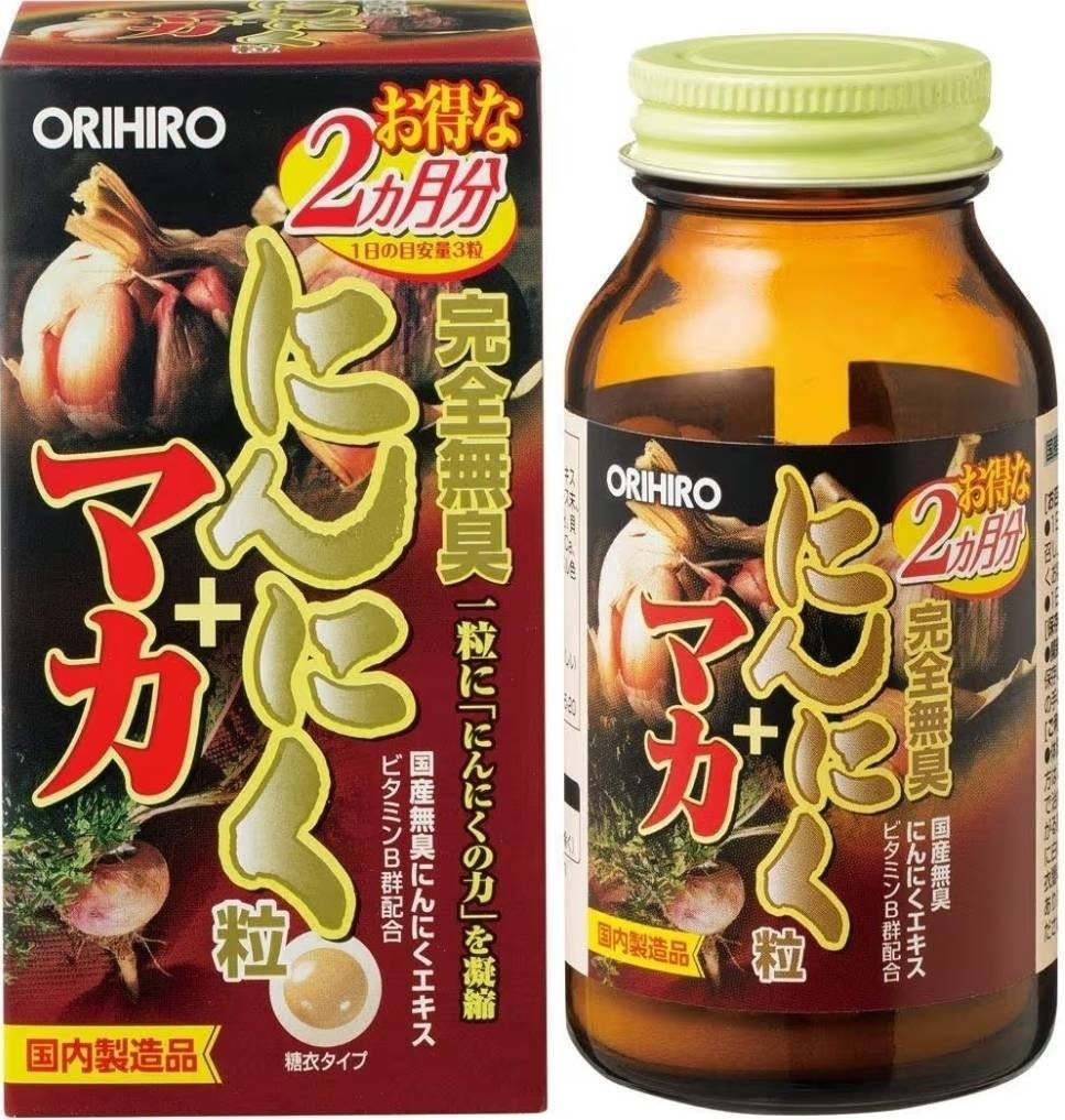 ORIHIRO Мака + чеснок + витамины группы B БАД, курс 60 дней драже 180 шт - ForteMarket ORIHIRO Мака + чеснок + витамины группы B БАД, курс 60 дней драже 180 шт купить,NaN