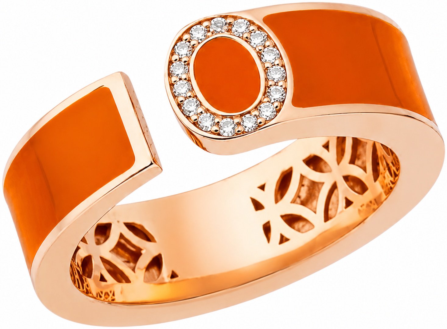Кольцо RF Jewels ANERI2005BWXX размер 17.3 вес 7.27 г золото, бриллиант, эмаль купить,742100