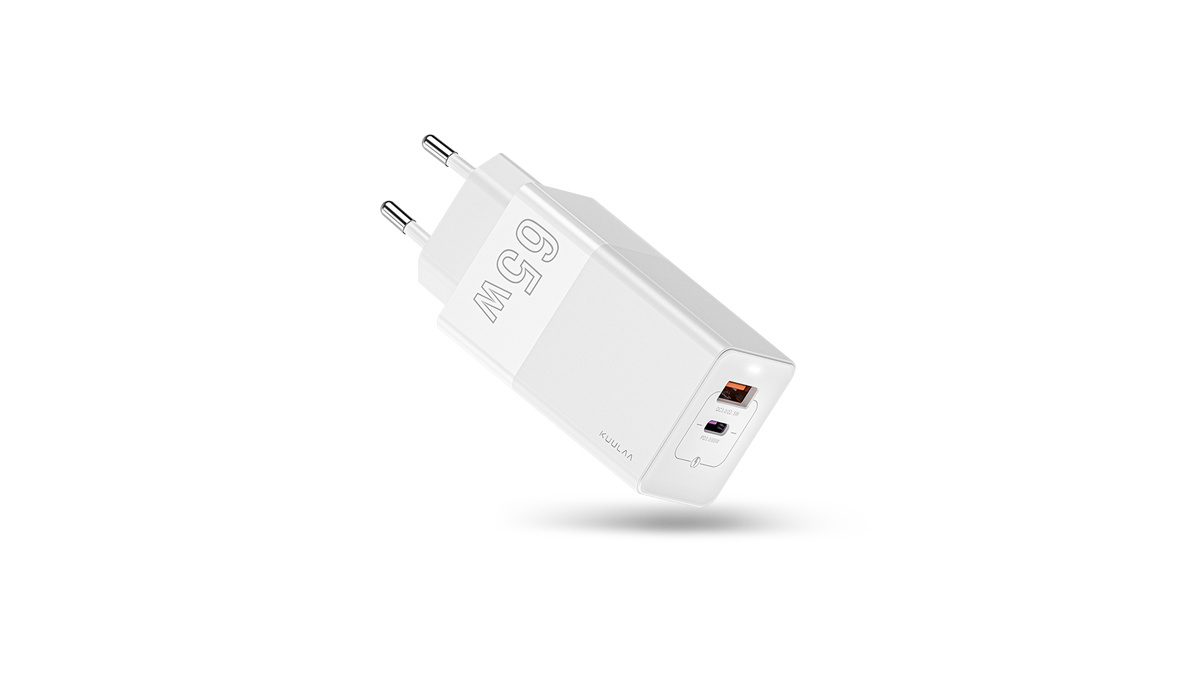 Зарядное устройство Kuulaa KL-CD22W QC 65W белое купить,NaN