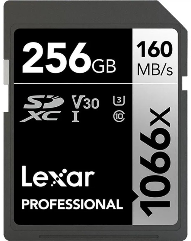 Карта памяти Lexar Professional UHS-I V30 LSD1066256G-BNNNG 256 Гб купить,NaN