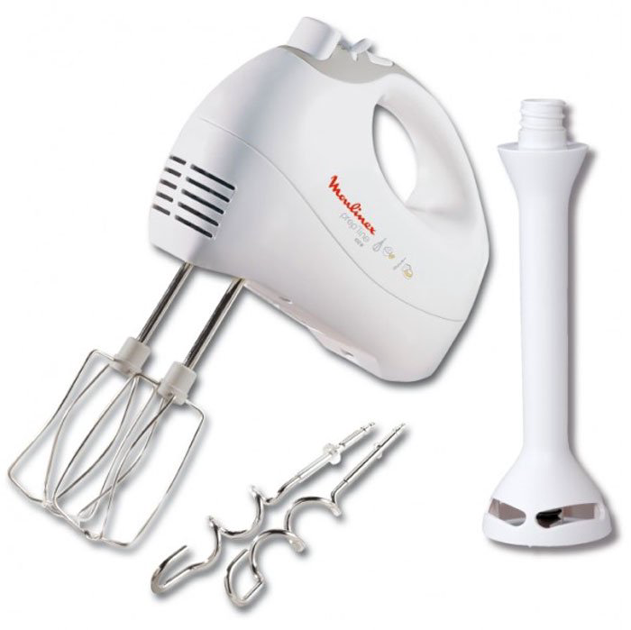 Миксер Moulinex HM411110 белый купить,NaN