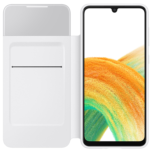 Чехол Samsung для Samsung Galaxy A33 Smart S View Wallet Cover белый